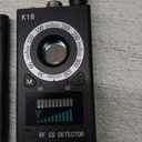 Hidden Camera Detectors, Anti Spy Camera Finder, GPS Tracker Detector, Hidden Devices Detector for Airbnb, Hotels, Bathroom, Home, Office (Black)