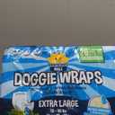 Bodhi Dog Disposable Male Dog Diapers - Super Absorbent, Leak-Proof Pee Wraps - Adjustable Fit, Comfortable Design, Advanced Moisture Control, and Wetness Indicator - Extra Large (20 Count)