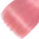 Pink Bundles Human Hair Straight Bundles 28 Inch Pink Straight Bundles Unprocessed Brazilian Virgin Hair 1 Bundle 50 Gram Per Bundle Deals Quick Weave Hair Extensions For Woman