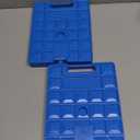 Large Freezer Cold Ice Pack Block Ice Chest, Reusable Long Lasting Quick Freezes with A Handle, for Coolers Lunch Box/Bag(1000g Set of 2)