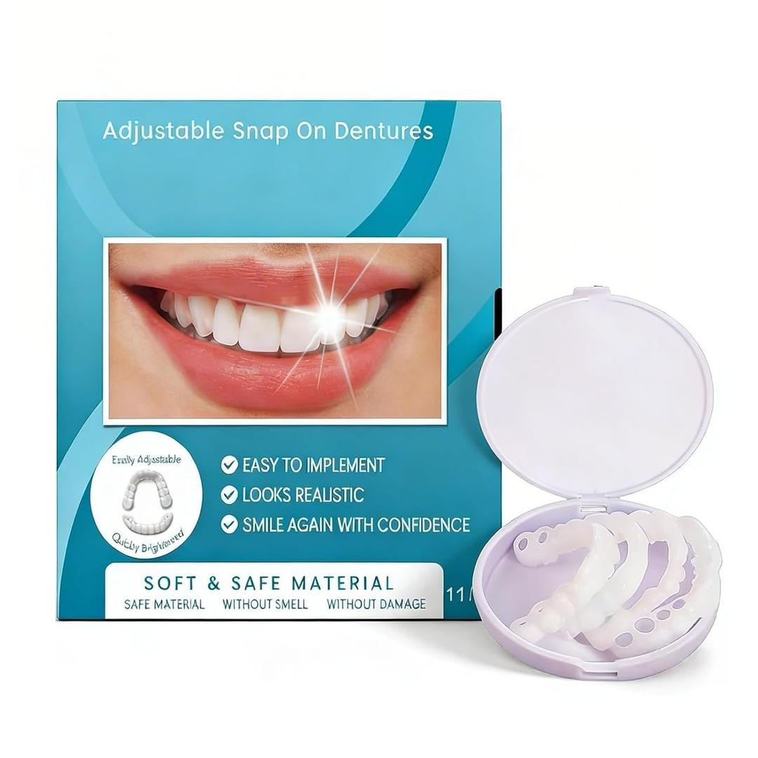 1Pcs Adjustable Temporary Covers Clip, Veneers Snap in Teeth for Women Men