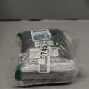 Waffle Weave Shower Curtain - Charcoal Gray Cotton Fabric Texture Heavyweight Shower Curtain for Bathroom, Washable, 72Wx72L