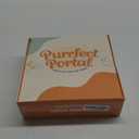 Meow Manor Cat Door Interior Door - No-Flap, Interior Cat Door for Cats Up to 20 lbs., Easy DIY Setup, Secured Installation in Minutes, No Training Needed (Original, White With Silver Accents)