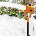 1000W Foam Machine for Party, Foam Party Machine 24m Spray Distance, AC110V Foam Machine with Water Pump, 4-Position Adjustable Tripod Stand, Outdoor Foam Party for Kids Backyard Birthday Yellow2