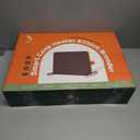 Smart Chicken Coop Heater, 200 Watts Chick Heater Built-in Adaptive Temperature Sensor, Chicken Coop Heater for Winter, Coop Heater Adaptable to Timer and Temp Controllers,UL-Compliant (Orange)