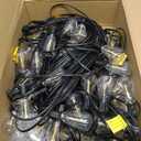 addlon 198FT Outdoor String Lights for Outside with Remote Waterproof Patio Lights with Plastic ST38 LED Edison Bulbs Outdoor Lighting Extra Long for Backyard Bistro Porch Garden Pergola Party Decor