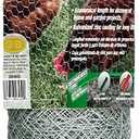 YARDGARD  2 Inch Twisted Mesh Wire Fence  24 in. x 150 ft. 20Gauge Galvanized Steel  For Poultry Netting | Chicken Coops | Garden Protection