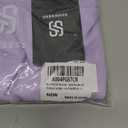 SUUKSESS Women Sexy Mesh Sheer Crop Tank Tops Sleeveless Ruched Going Out Tops (Medium, Purple)