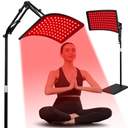 Red Light Therapy for Face and Body, Red Infrared Light Therapy Lamp with Stand Led 660nm Red Light-Therapy& 850nm Infrared Light Device for Body