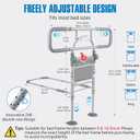 Bed Rails for Elderly Adults Safety with Motion Light & Storage Pouch - Bed Assist Rails for Seniors, Surgery Patients & Handicap, Fit King Queen Full Twin Bed