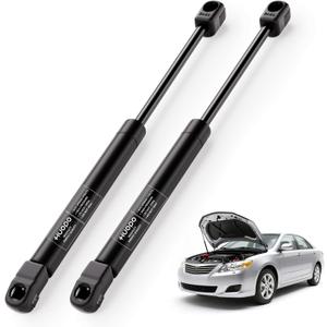 HUOPO 6333 Front Hood Struts for Toyota Camry 2007-2011, Bonnet Shock Absorbers Lift Support Replacement for Toyota Camry Base/CE/Hybrid/LE/SE/XLE, 2 Packs