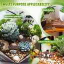 VOSAREA 10pcs Miniature Garden Furniture Ornaments Resin Tables Chairs for Dollhouse Accessories Landscape Decorations Rustic Charm Easy to Use and Lightweight