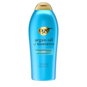 OGX Renewing + Argan Oil of Morocco Conditioner, Repair Conditioner & Argan Oil Helps Strengthen & Repair Dry, Damaged Hair, ParabenFree, SulfateFree Surfactants, 25.4 fl. oz