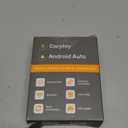 2026 Upgarded Wireless CarPlay Adapter for iPhone, Mini USB Design for Cars with Wired CarPlay, Fast Connection,5.8GHz WiFi,No Delay, Compatible with iOS 10+ & iPhone 6+, USB/Type C,Plug and Play