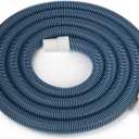 Pool Vacuum Hose, Heavy Duty Manual Swimming Pool Cleaner Hose With Swivel Cuff for Above Ground and Inground Pools, 1-1/2 Inch x 18 Ft