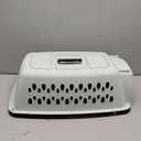 Petmate Vari Dog Kennel Portable Carriers & Crates for Smaller Dogs or Puppies and Pets 10 to 20 lbs, Airline-Friendly Plastic Pet Carrier For Home and Travel, 24" Long, Taupe & Black, 24 x 16.7 x 14.5