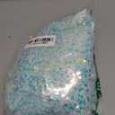 MoKoHouse 6 PCS Mermaid Sequin Table Runner 12 x 72 Inch Blue Iridescent Table Runners for Little Mermaid Party Decorations