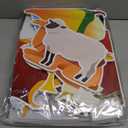 8 Pcs 44'' Lighted Nativity Scene Outdoor Christmas Large Nativity Yard Signs with Stakes and LED Lights Holy Jesus Birth Manger Scene for Yard Lawn Xmas Party Religious Decor