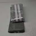 Clear Vinyl Curtains with Zippered Entry, 23oz Heavy Duty Waterproof Anti-UV and Tear-Resistant Tarpaulin with Grommets, Weatherproof Panels for Porch, Pergola, Gazebo, Balcony, Patio, Enclosure (Gray (Double Zipper))