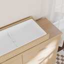 Storkcraft Nest Changing Table Topper (Driftwood) - GREENGUARD Gold Certified, Designed to Fit Storkcraft Nest Changing Pad, Designed to Fit Alpine, Brookside, Crescent 6 Drawer Dressers