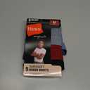 Hanes Ultimate Boys' Originals Boxer Brief Underwear, SuperSoft Boxer Briefs for Boys, Assorted 5-Pack 8-10 M