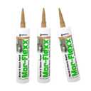 Sashco 15010 10.5oz Sashco Sealants Beige MorFlexx Mortar & Stucco Repair, 10.5-Ounce - 3 Pack