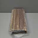 Sofa Arm Tray,Acacia Wood Folding Couch Arm Tray,Sofa Armrest Trays with Anti-Slip Pad for Drinks,Snacks,Phone,Remote Control 2 PC (Brown)