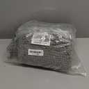 OLANLY Dog Door Mat for Muddy Paws 47x17, Absorbs Moisture and Dirt, Absorbent Non-Slip Washable Doormat, Quick Dry Chenille Mud Mat for Dogs, Entry Indoor Entryway Carpet for Inside Floor, Grey