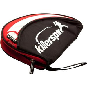 Killerspin - Ping Pong Paddle Case - Table Tennis Racket Bag - Professional Table Tennis Equipment - Durable and Drop Resistant Paddle Racket Safe Case (Red & Black)