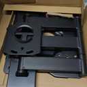 Amazon Basics Full Motion Articulating TV Wall Mount, with Swivel and Tilt, for 26" to 55" TVs and Flat Panels up to 80 Lbs, VESA Compatible, Black