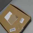 Lampshades set of 2, Tall Lamp Shades, 10" Top X 10" Bottom X 13" High Beige Large Line Fabric Lamp Shades, Easy Assembly Replacement Lampshades