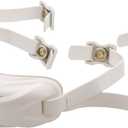 Shock Doctor Football Helmet Chin Strap, Adjustable Straps, Youth & Adult (White)