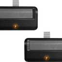 2 for 950ESTD Chamberlain Garage Door Opener Remote, 2011-Present Models, Yellow Learn Button (Gray)