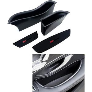 Front Row Door Storage Box Handle Pocket Armrest Phone Container Compatible With Mercedes Benz GLC GLC250 GLC300 GLC350 GLC43 C-Class Sedan C300 C450 C63 W205 2015-2022