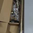 Industrial Curtain Rods 18 to 45 in,Blackout Curtain Rod,Adjustable Length,1 in Diameter Pipe,Wall or Ceiling Mounted,for Bedroom and Living Room (Antique Brass18 to 45)