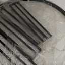 Garden 4 you Coffee Table Faux Marble Nesting Table for Small Place 2 Sets Modern Furniture Living Room Sets End Side Table Night Stand for Bed Room Dining Room (Black & White)