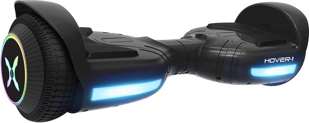 Hover-1 Rival Electric Self-Balancing Hoverboard for Kids with 6.5 Tires, Dual 110W Motors, 6 mph Max Speed, and 3 Miles Max Range (Black)