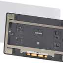 Willhom Touch Trackpad Without Cable Replacement for MacBook Pro 15 Inch with Retina Display and Touch Bar A1707 and A1990 (Late 2016-2019)(Silver)