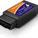 Car WiFi OBD 2 OBD2 OBDII Scan Tool Foseal Scanner Adapter Check Engine Light Diagnostic Tool for iOS & Android