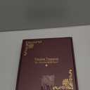 Photo Album 4x6 200 Photos, Genuine Leather Photo Albums with Writing Space with 30 Writing Paper, Travel Family Wedding Kids Graduation Ultrasound Baby Picture Album Scrapbook Photo Album (Simple)