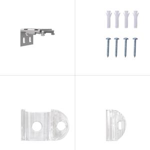MYshade Cordless Top Down Bottom Up Cellular Shades Accessories Mounting Brackets Window Shades Replacement Fittings Window Treatment Repair Kit