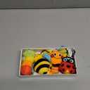 Infinno Baby Wrist Rattle Socks and Foot Finder Set, Perfect Baby Toys for 0-12 Months Newborn Boys and Girls As Shower Gifts, Garden Bug Series (Warm Color)