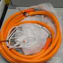 20FT Heated Water Hose for RV, Heated Drinking Water Hose Antifreeze to -45F, Water Heater Thermostat with Self-regulating Function, 5/8" I.D. with 3/4" GHT Adapter, Lead and BPA Free,No Odor