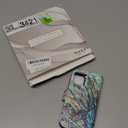 FUNMIKO for iPhone 13 Mini Case Wallet,Detachable Flip Folio Leather Cover,RFID Blocking 4 Card Slots Holder,Magnetic Kickstand,Protective Phone Shell for Women Girls 5.4",Green Oyster Shell