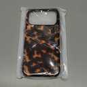 for iPhone 17 Pro Max Case Cute Tortoise Shell Phone Case Compatible with MagSafe, Dual-Layer Shock Protection(Hard PC + Silicone) - Aesthetic Protective Phone Cover for Women Girl, Amber