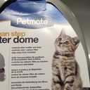 Petmate Booda Clean Step Cat Litter Box Dome (Made in the USA with 95% Recycled Materials)- Brushed Nickel, Made in USA