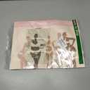 FINETOO Seamless Underwear for Women Cheeky Bikini Panties High Cut V-waist Lace Underwear Women Cute Bikinis 6 Pack (Medium)