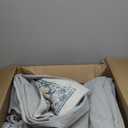 12x15 Area Rug for Living Room: Vintage Oriental Washable Rug for Bedroom Dining Room with Non Slip Rubber Backing Stain Resistant Low Pile Large Carpet Home Office (Blue, 12x15)