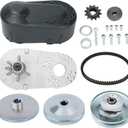 BLACKHORSE-RACING 1" Go Kart Torque Converter CVT Comet Clutch Replaces Comet TAV2 219554A Manco Go Karts 12T #35 Chain Drive Belt Fits Engines with a 1" Straight Crankshaft