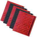 Left-Handed in Many Languages Spiral College Rule Notebook, 5 Pack, Assorted Colors